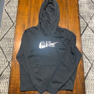 Women's Nike Scuba Neck Hoodie Size M Black